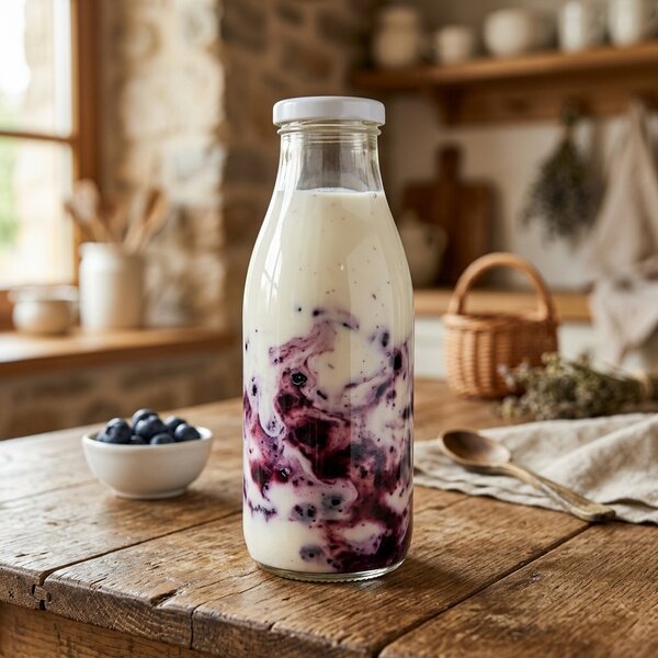 Yogurt Satvi sabor Arándano