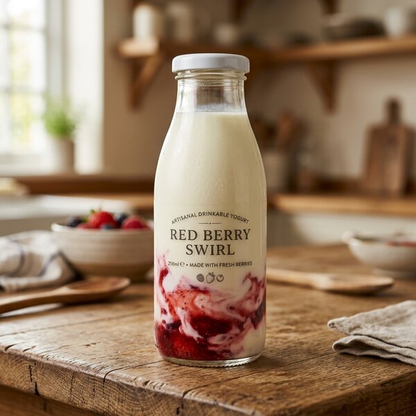 Yogurt Satvi sabor Frutos Rojos