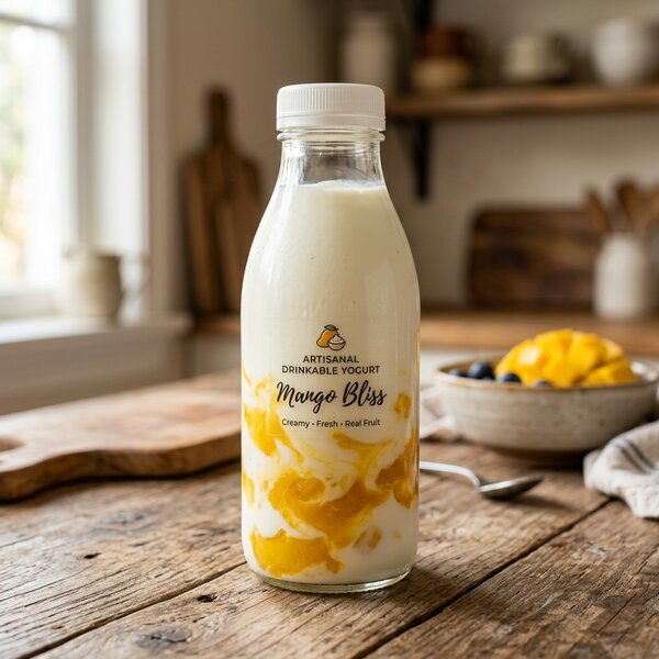 Yogurt Satvi sabor Mango